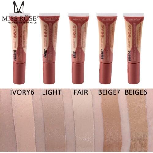 MISS ROSE Concealer Foundation Solution To Repair Nourishing Cream BB Foundation Makeup