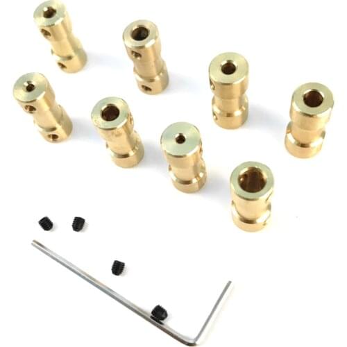 Copper Coupling Transmission Parts For Motor Rigid Model High Torque Accessories