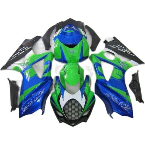 Motorcycle Fairing kit for SUZUKI GSXR1000 2007 2008 Blue Green Black Fairings GSXR 1000 07 08 DL970