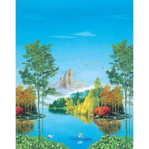Wonderland of Dreams Diy Painting Cross Stitch Rhinestone Mosaic 5D Full Square Diamond Embroidery Beads Decor Gifts