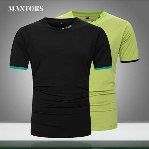 2021 Brand New Mens T-shirt Casual Men T shirt Short Sleeve Solid Color Summer Male Top Tees Shirts Print O-Neck Hip-Hop US Size