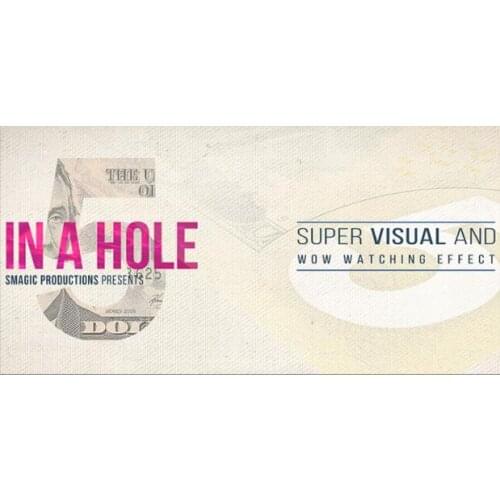 FIVE IN A HOLE by SMagic Productions (Gimmick+online instruct) - Magic Tricks Illusions Close up Street Mentalism Magic