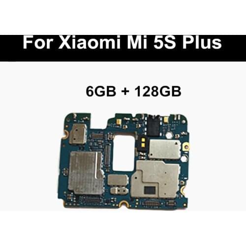 Unlocked Main Board for Xiaomi Mi 5S Mi5S M5S Plus 6GB+128GB MainBoard MotherBoard
