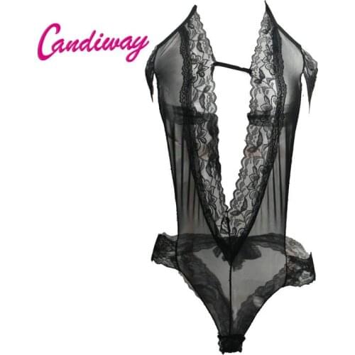 Sexy Babydoll Chemise Sexy Lingerie Hot Women Exotic Apparel Lace Teddies Erotic Lingerie Sexy Underwear Costumes Nightwear