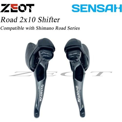 SENSAH IGNITE Road Bike 2x10 Speed 20 Speed Bicycle Derailleur QVANTVM Shifter For Shimano Sora Tiagra Claris 2x10V R7000 4700