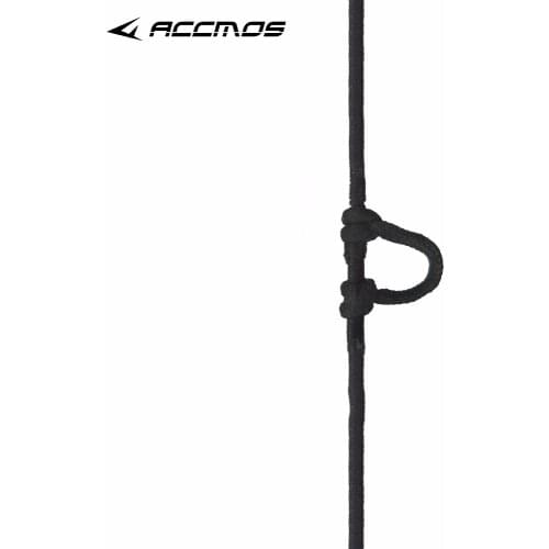 New 3M Compound Bow D Loop Release String Nocking D Ring Buckle Rope Bow Release U Rope Release Aid Archery Accessories