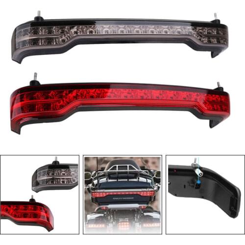 LED Motorcycle Tour pak LED Brake Tail Light Wrap For Harley Electra Glide Ultra Classic Ultra Limited Road Glide Ultra 14-20