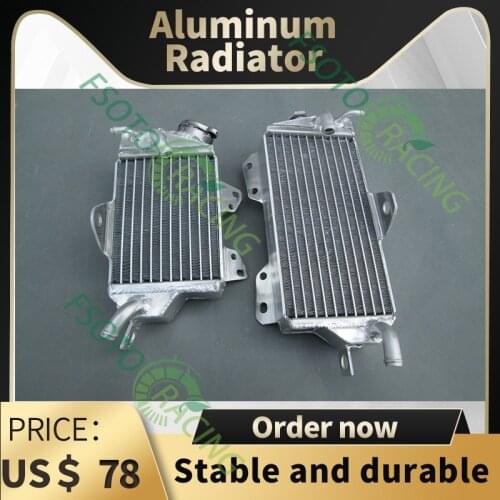 Aluminum Radiator for 1990-1991 Kawasaki KX125 KZ125 1990 1991