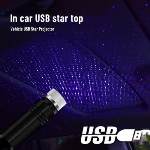 Star light USB sky top Starry ceiling lamp Ceiling atmosphere light For car room household Led atmosphere lamp Pattern change