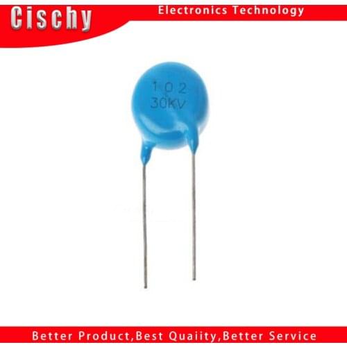10pcs/lot 102K 30KV 1000PF 30KV102 1nF 0.001UF In Stock
