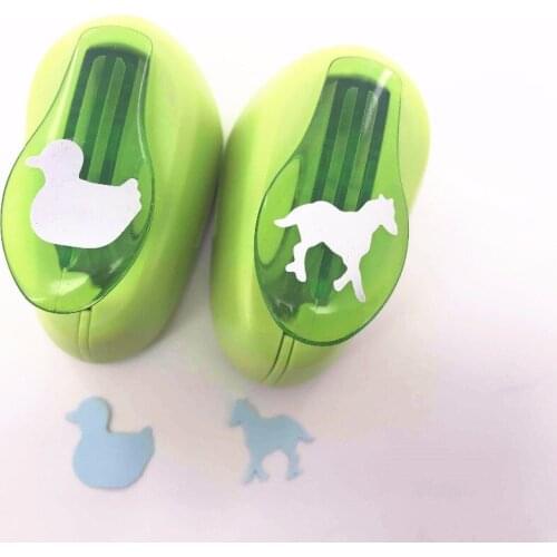 2.1cm Horse 2.5cm Duck Shape Punch Paper Cutter Perforatrice Pour Scrapbooking Eva Hole Puncher Perforadora Furador De Papel