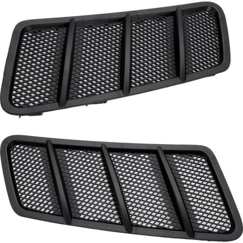 2Pcs Car Front Hood Vent Grille Air Flow Intake Hood for Mercedes Benz W166 GL GL350 GL450 GL550 ML ML350 ML550 2012-2015