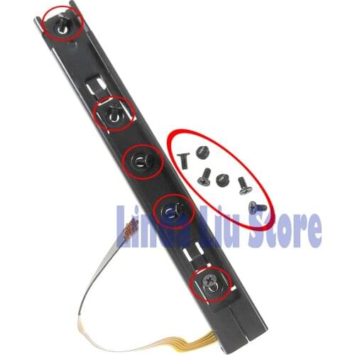 50pcs Left Right Handle Slide Rail For NS Switch Original Screws for Nintend Switch Sliding Rod Screw For Switch NS