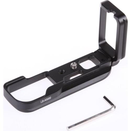 A5000 A5100 Quick Release L Plate/Bracket Holder hand Grip for Sony ILCE-5000 ILCE-5100 RRS SUNWAYFOTO Markins Compatible