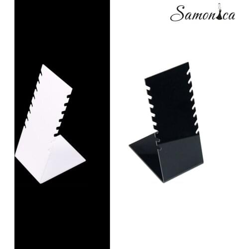 Acrylic 8 Grid Display Rack Storage Rack Bracket Necklace Display Pendant Organizer Jewelry Counter Display Jewelry Display