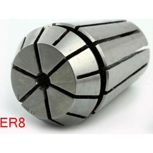 Free Shipping choose 1PCS for ER Collet Spring ER8 Collet Chuck for Spindle Motor Engraving/Grinding/Milling/Boring/Drill