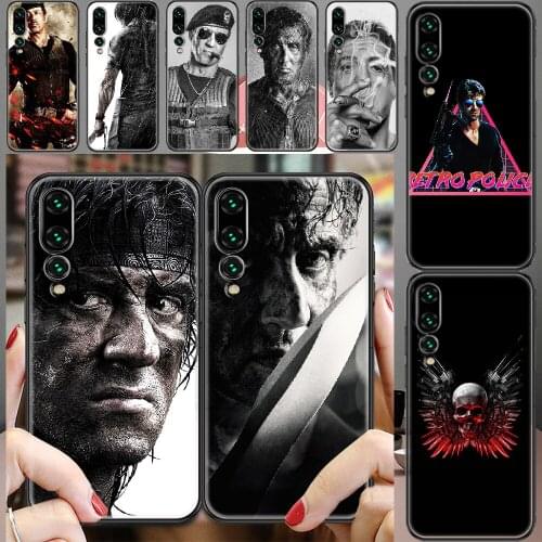 Rockys Strong Stallones Cool Phone case For Huawei P Mate P10 P20 P30 P40 10 20 Smart Z Pro Lite 2019 black soft coque trend