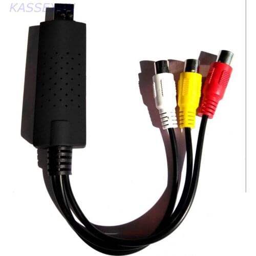 Black UVC Video Capture card, convert any analog video audio to digital capture video capture for windows Free shipping