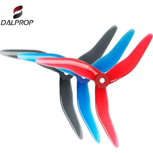 DALPROP Nepal N1 5143 5.1X4.3X3 3-Blade Pure PC Freestyle Sweepback Propeller for RC FPV Racing 5inch 5.1inch Drones DIY Parts