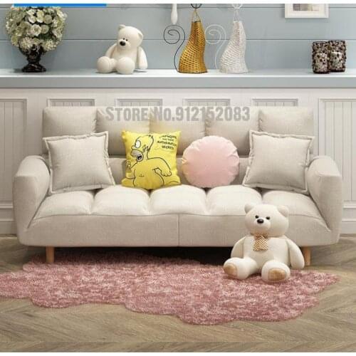 Lazy sofa bedroom small cute tatami sofa bed double net red living room balcony ins small apartment