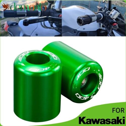 2021 NEW Handle Bar Handlebar Grips Cap End handle Plugs cap For Kawasaki Z400 Ninja 400 Ninja400 2018 2019 2020 2021 Z 400
