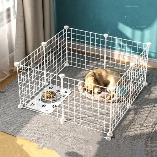 Dog Fence Indoor Cage Small Medium Teddy Household Isolation Door Pet house