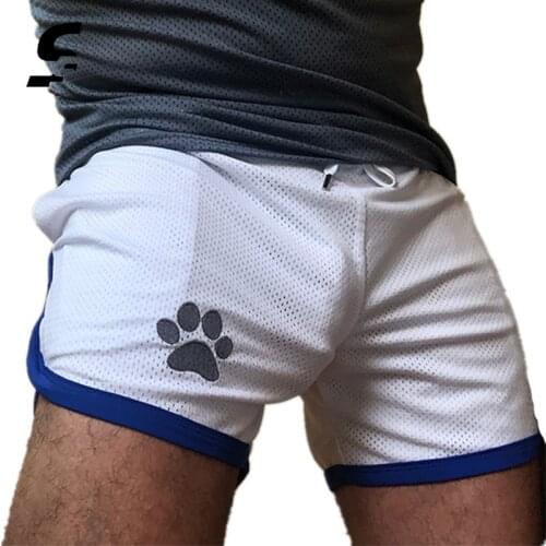 Summer Men Breathable Running Sports Shorts Quick-drying Bodybuilding Fitness Short Pants Sweatpants Jogger Gyms Men Shorts 2021