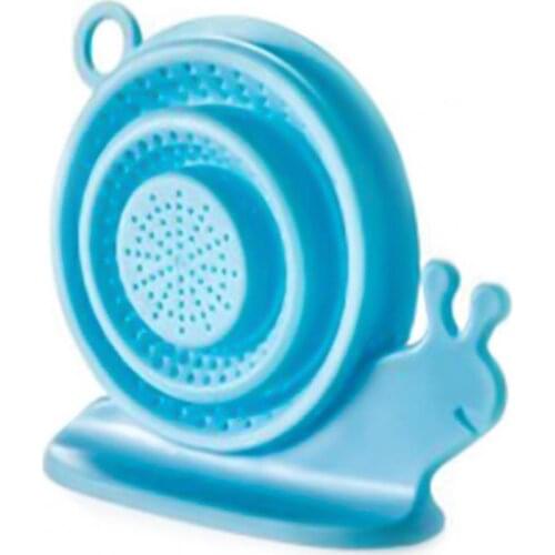 Drain Cover Adjustable Cartoon Appearance Filter Creative Snail Shape Pad Kitchen Gadgets Accessories Household Tools