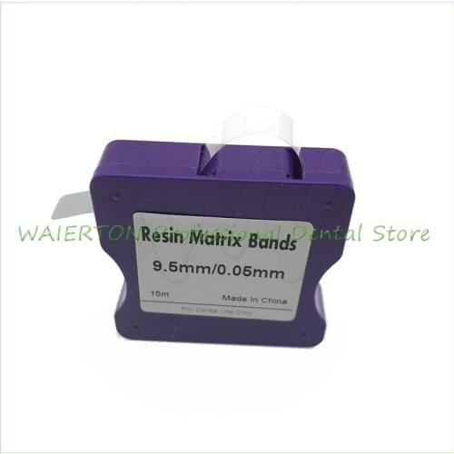 Dental STRIPROLL restoration Light cured resin clear matrix bands for anterior