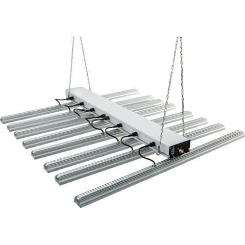 Grow Light Bars Full Spectrum 640W 800W Dimmable 8 Bars Indoor Plant Lamp 5630 Red UV IR Daisy Chain For Greenhouse Flower