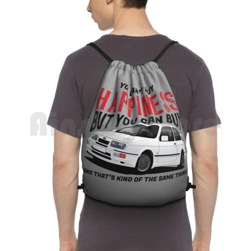You Can'T Buy Happiness , Get Sierra Backpack Drawstring Bag Riding Climbing Gym Bag Sierra Sierra Automobile Car Happiness