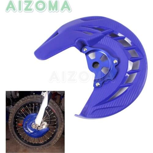 Motorbike Front Brake Disc Rotor Guard for Yamaha YZ125 YZ125X YZ250 YZ250X YZ250F YZ426F YZ450F WR250F WR426F WR450F 2002-18