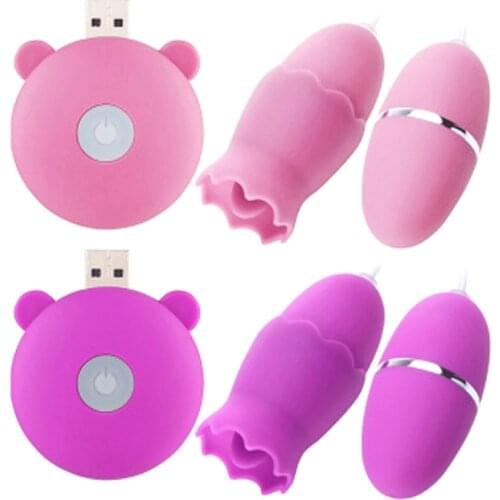 10 Frequency Dual Stimulation G Spot Vibrator Rechargeable Massager Adult Sex Toy for Women Couples Stimumator