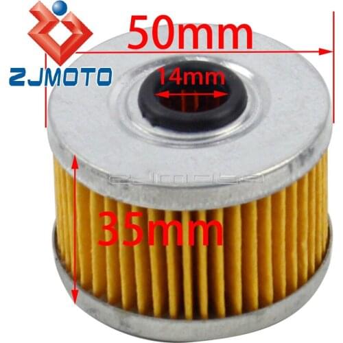 1x Motorcycle HF113 Oil Filter For Honda VT125 C C2 Shadow 1999-2008 XL125 V Varadero 2001-2014 SXS500 M Pioneer 500 2001-2014