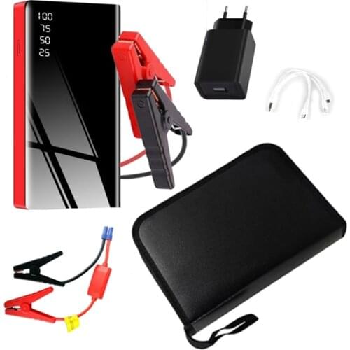 20000mAh Super Safe Car Jump Emergency Starter Engine with USB Quick Charge 12V Auto Portable Lithium Battery Power Pack
