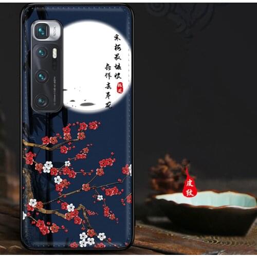 3D Relief Xiaomi Mi 10 Ultra Case PU Silicone Cover For Xiaomi Mi 9 9T Redmi Note 9 10 k20 k30 Poco X2 F2 Black Shark 3 Pro Case
