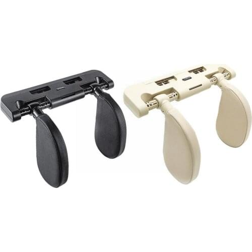 Car Seat Headrest Car Neck Pillow Sleep Side Head Support High 4.8 Nylon Retractable On Sides Support With Elastic For Kids Q8R9