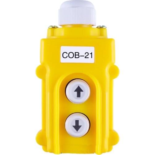 GULITE COB-21P 380V 10A Waterproof Crane Direct Control Pushbutton Switch Up Down Push Button Switches COB-21 250V
