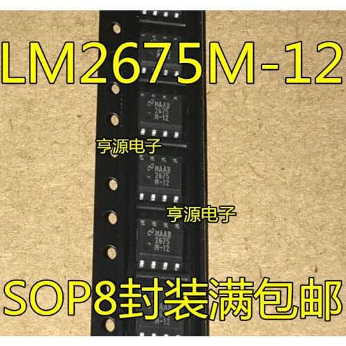 LM2675 LM2675MX-12 LM2675M-12 patch SOP8 switching voltage stabilizer original chip