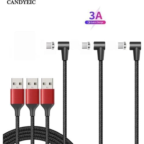 CANDYEIC Charger Magnetic Cable for Xiaomi Mi 10S Cable USB Type C Mobile phones