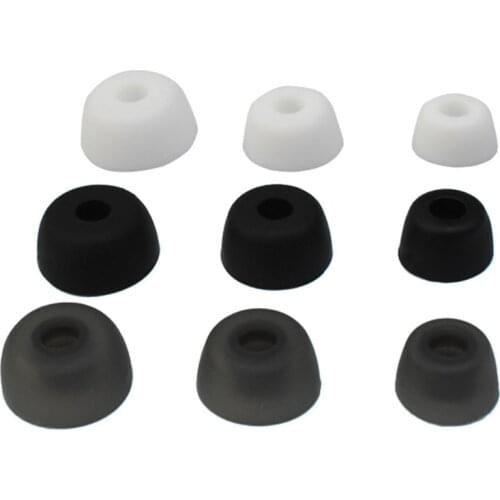 Soft Silicone Earbuds Earplugs Cover Eartip Cap for-Jabra Elite 75t/Elite 65t/Active/Sport Evolve Headphone