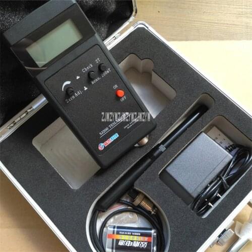 New Arrvial SJ200 Digital Gauss Meter Static Magnetic Field Tesla Tester 0-200mT-2000mT 3 1 / 2LCD Standard Probe+Power Supply