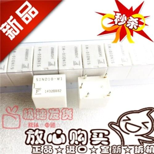 Brand New & Original 51ND10-W1 Peugeot 307 Headlamp High Beam 5 Feet 10VDC Relay 35A