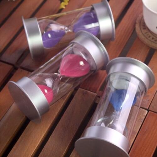 New 5 Minutes Hourglass Sand Timer For Kitchen School Plastic Hourglass Sandglass Sand Clock Tea Timer Home Decoration Gift
