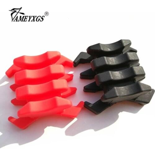 2pcs Archery Compound Bow Stabilizer Bow Limbs Rubber Damper Silencer Shooting Shock Absorber For Outdoor Hunting Accessories