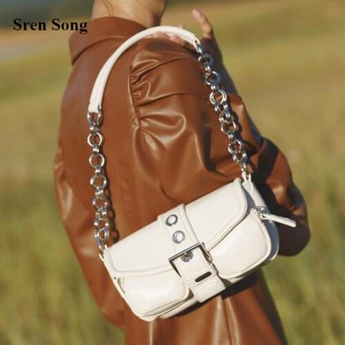 2021 Brand New Womens Crossbody Bags PU Leather Messenger Bags Flap Handbag Fashion Summer Bag for Female Chain Solid Color Bag