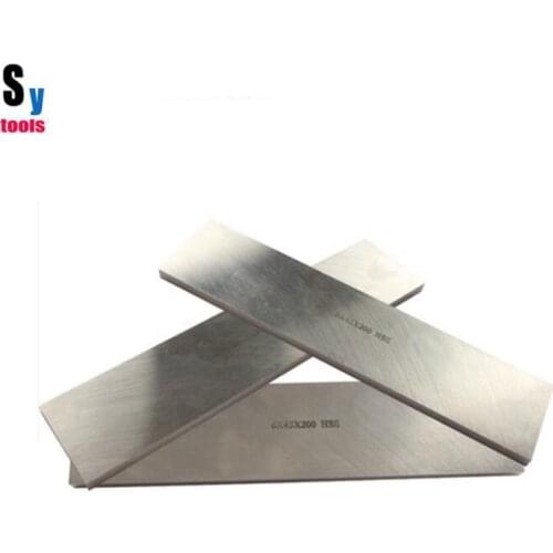 Sy tools DIY knife Blade production High speed steel knife blank Cotyledons produce 300mm- 6mm thickness(heat treated)