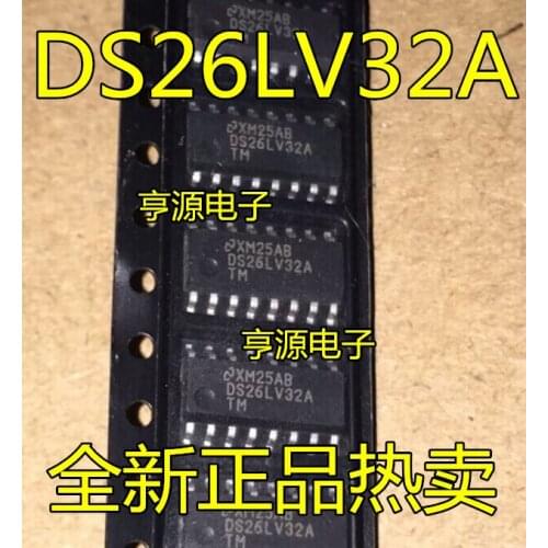 10PCS DS26LV32ATM DS26LV32A SOP16