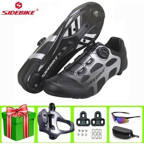 2021 Sidebike Road Cycling Shoes Sapatilha Ciclismo Ultralight Racing Bike Professional Bicycle Sports Sneakers professional