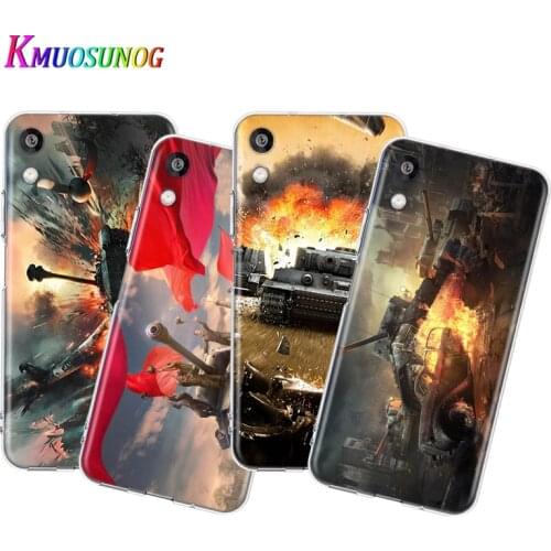 Transparent Cover World Of Tanks For Honor 8S 8C 8X MAX 8A 8 7S 7A 7C Play 3E Prime Pro 2020 2019 Phone Case